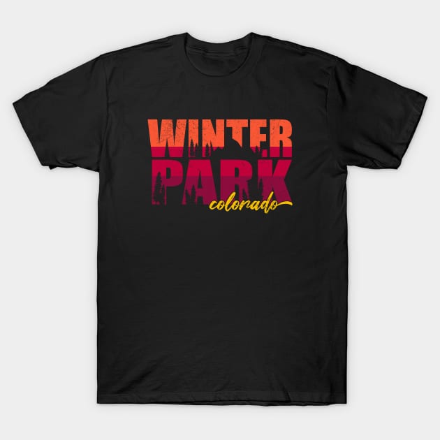 Winter Park T-Shirt by Zen Cosmos Official